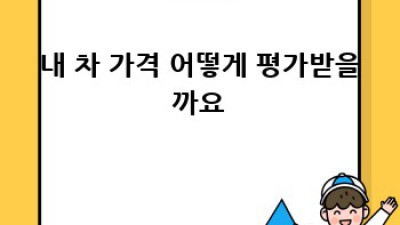 화순군 이서면 안심리 중고차 매입: 리스 차량도 OK!